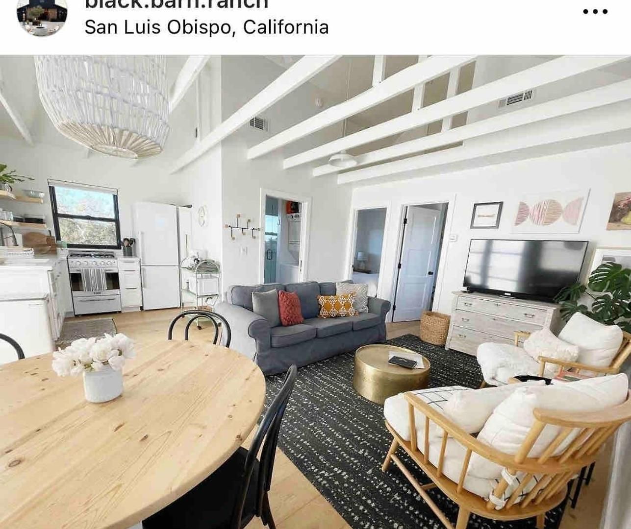 Black Barn Ranch Hill Views Downtown Close Holiday home San Luis Obispo