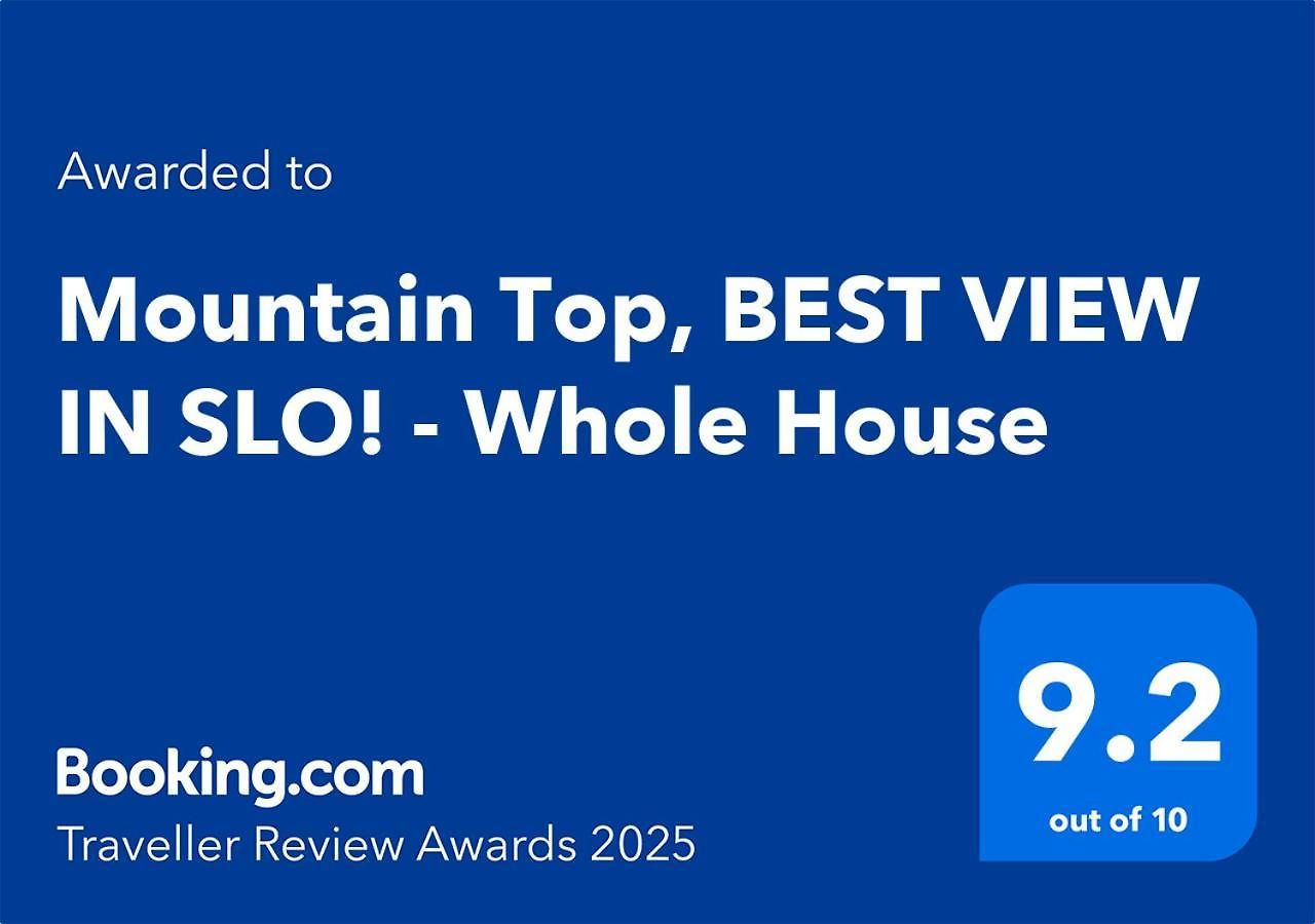 Mountain Getaway, View In Slo! - Whole House * San Luis Obispo
