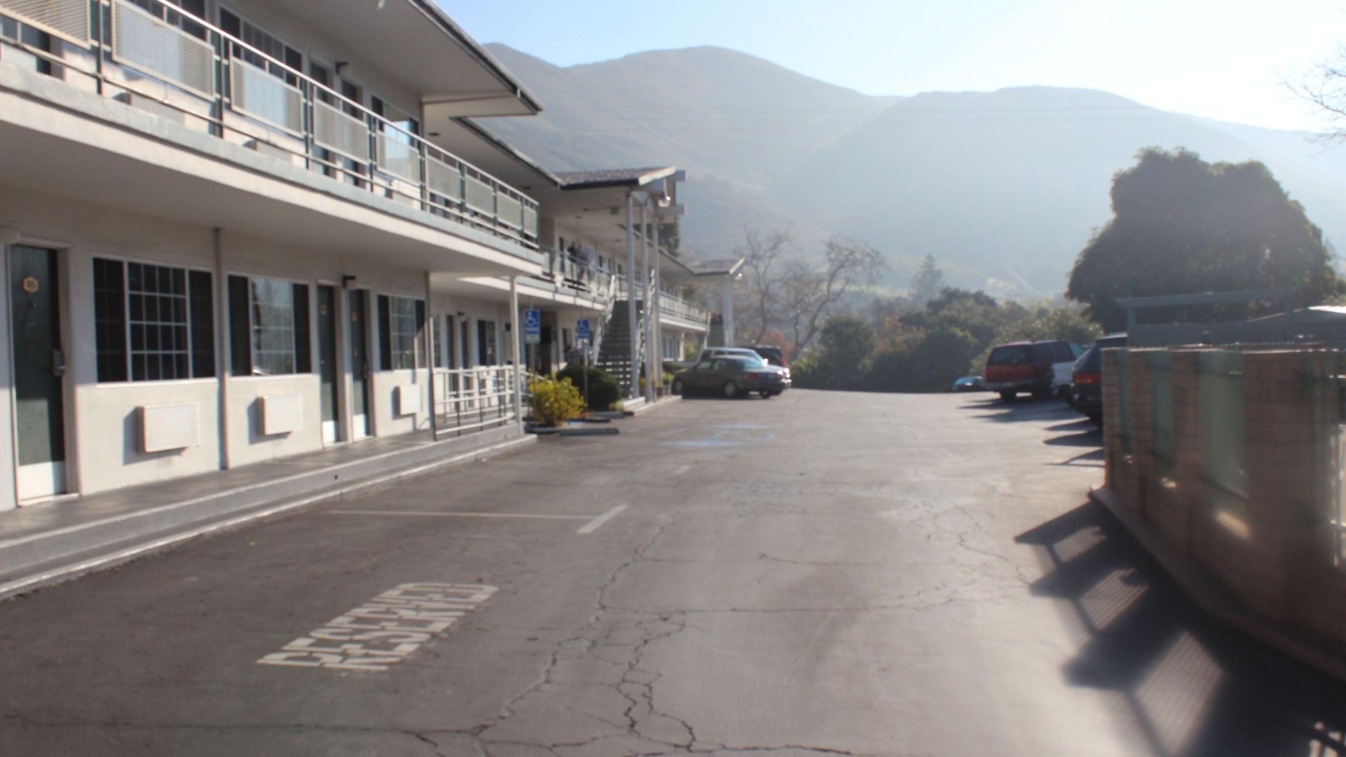 At Motel San Luis Obispo